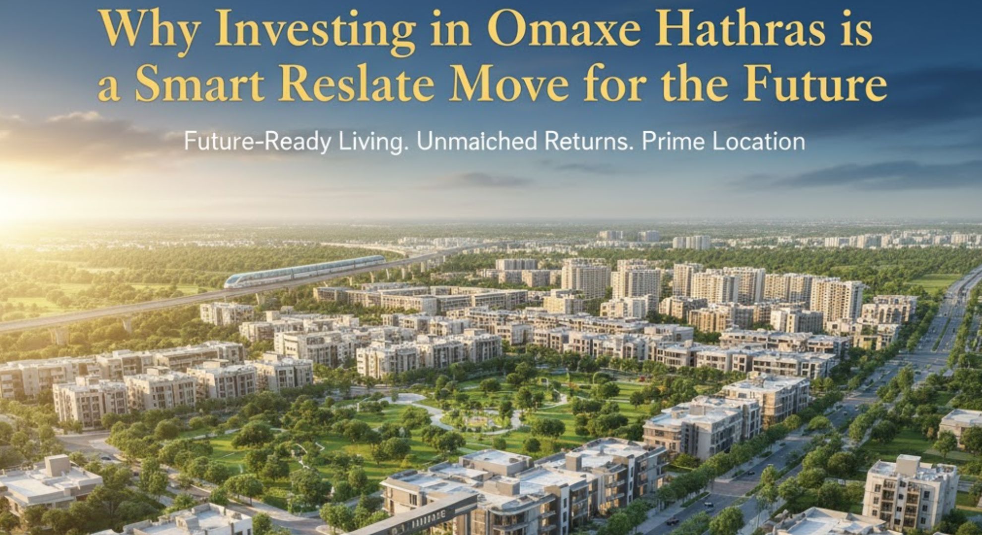 Why Investing in Omaxe Hathras Is a Smart Real Estate Move for the Future